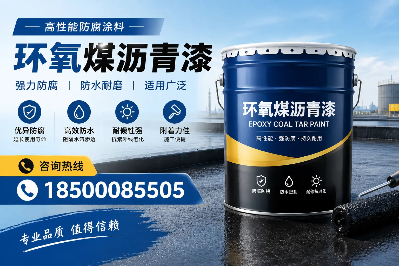 环氧煤沥青漆的主要成分与功能，邵阳用户深度了解
